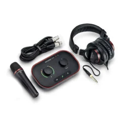 Focusrite Vocaster One Studio Kit For Solo Podcasting