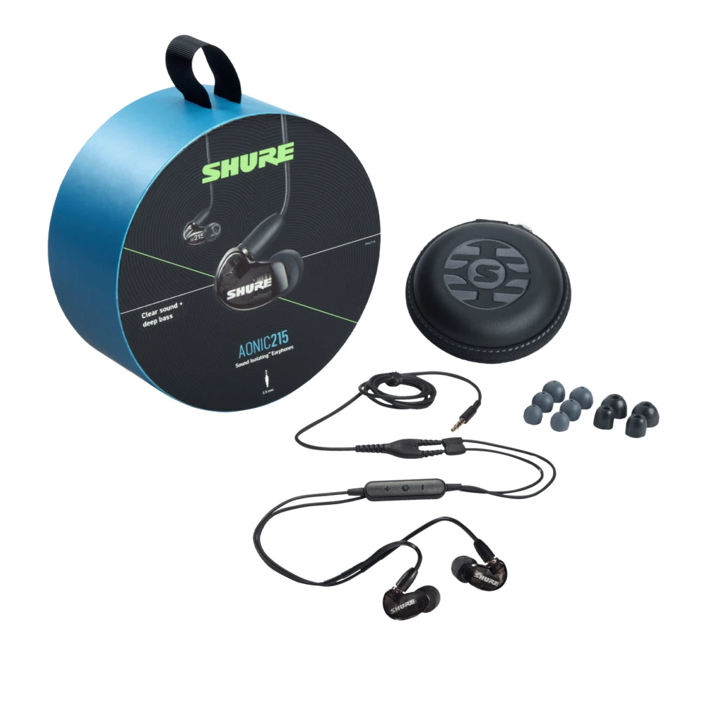 Shure AONIC 215 Wired Sound Isolating Earphones With Remote + Mic 3 Shure AONIC 215 Wired Sound Isolating Earphones With Remote + Mic - Image 3