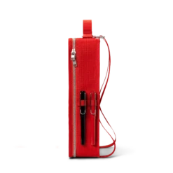 Teenage Engineering OB-4 Mesh Bag -Audio Equipment Shop 7790d9b3 e1e8 4865 b8f1 9598e67067a1 red mesh bag side 4096 4096px