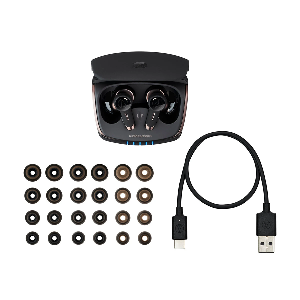 Audio-Technica ATH-TWX9 True Wireless Active Noise-Cancelling In-Ear Headphones 4 Audio-Technica ATH-TWX9 True Wireless Active Noise-Cancelling In-Ear Headphones - Image 4