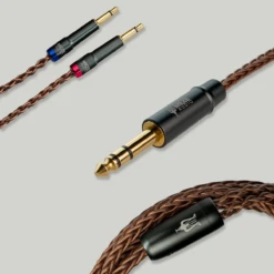 Meze Mono 3.5mm Copper PCUHD Premium Cable For Liric & 109 Pro -Audio Equipment Shop Copper 6 3mm