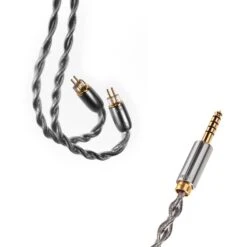DD DdHiFi BC130A (Air Nyx) 4-Strand Silver Upgrade Earphone Cable -Audio Equipment Shop DD ddHiFi BC130A Air Nyx Silver Earphone Upgrade Cable 2pin straight