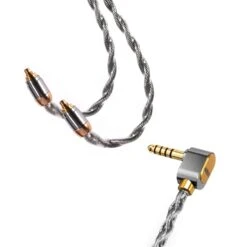 DD DdHiFi BC130A (Air Nyx) 4-Strand Silver Upgrade Earphone Cable -Audio Equipment Shop DD ddHiFi BC130A Air Nyx Silver Earphone Upgrade Cable mmcx lshape