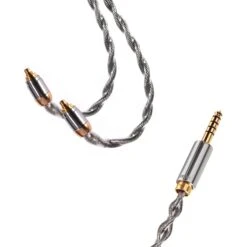 DD DdHiFi BC130A (Air Nyx) 4-Strand Silver Upgrade Earphone Cable -Audio Equipment Shop DD ddHiFi BC130A Air Nyx Silver Earphone Upgrade Cable mmcx straight