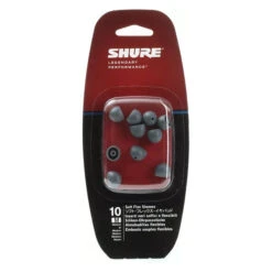 Shure EASFX1 Gray Soft Flex Eartips -Audio Equipment Shop EASFX1m 1