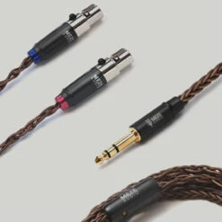 Meze Mini-XLR Copper PCUHD Premium Cable For Elite & Empyrean -Audio Equipment Shop Empyrean Custom cable 63 mm