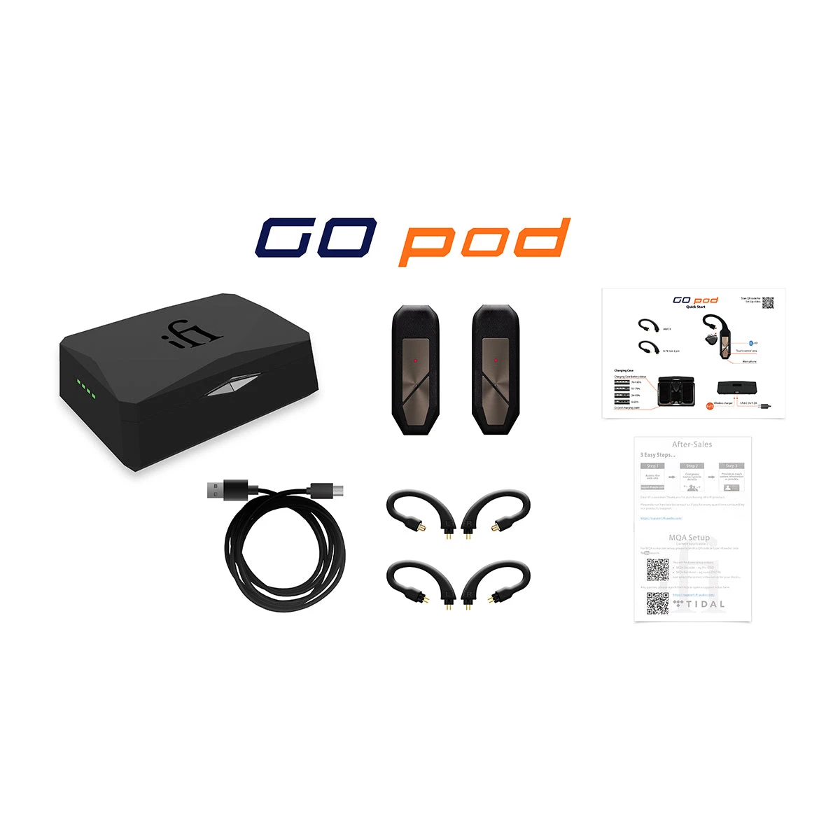 IFi GO Pod Wearable HD Bluetooth DAC And Headphone Amp 4 IFi GO Pod Wearable HD Bluetooth DAC And Headphone Amp - Image 4