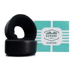 Dekoni Audio EPZ-GRADO-FNEL Replacement Ear Pads For Grado Headphones Elite Fenestrated Sheepskin/Velour