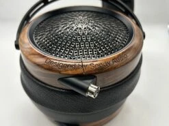 Sendy Audio Peacock Open-Back Planar Magnetic Headphone (Open Box) Cracked Wood On Earcups -Audio Equipment Shop IMG 1510
