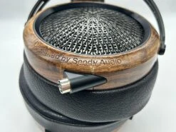 Sendy Audio Peacock Open-Back Planar Magnetic Headphone (Open Box) Cracked Wood On Earcups -Audio Equipment Shop IMG 1511