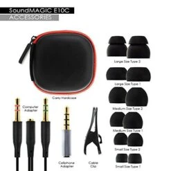SoundMAGIC E10C Noise Isolating Earphones With Mic -Audio Equipment Shop Soundmagic E10C In Ear Headphone With Mic2