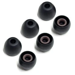 Final Audio Black Silicon Eartips For E Series -Audio Equipment Shop THREE leading image SMALL