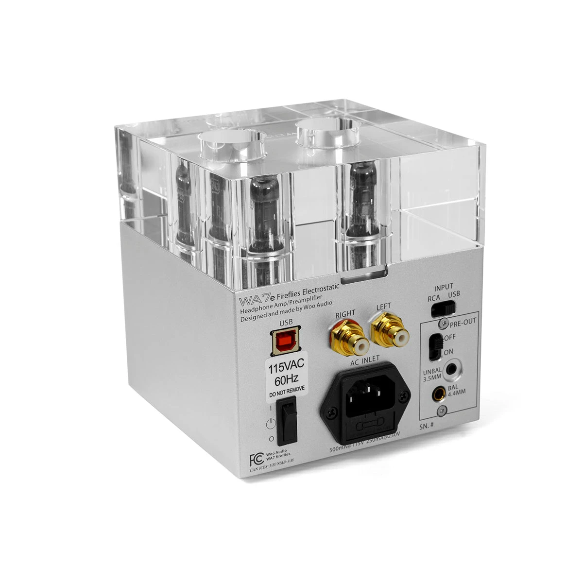 Woo Audio WA7e Fireflies Electrostatic Headphone Amp/DAC 3 Woo Audio WA7e Fireflies Electrostatic Headphone Amp/DAC - Image 3