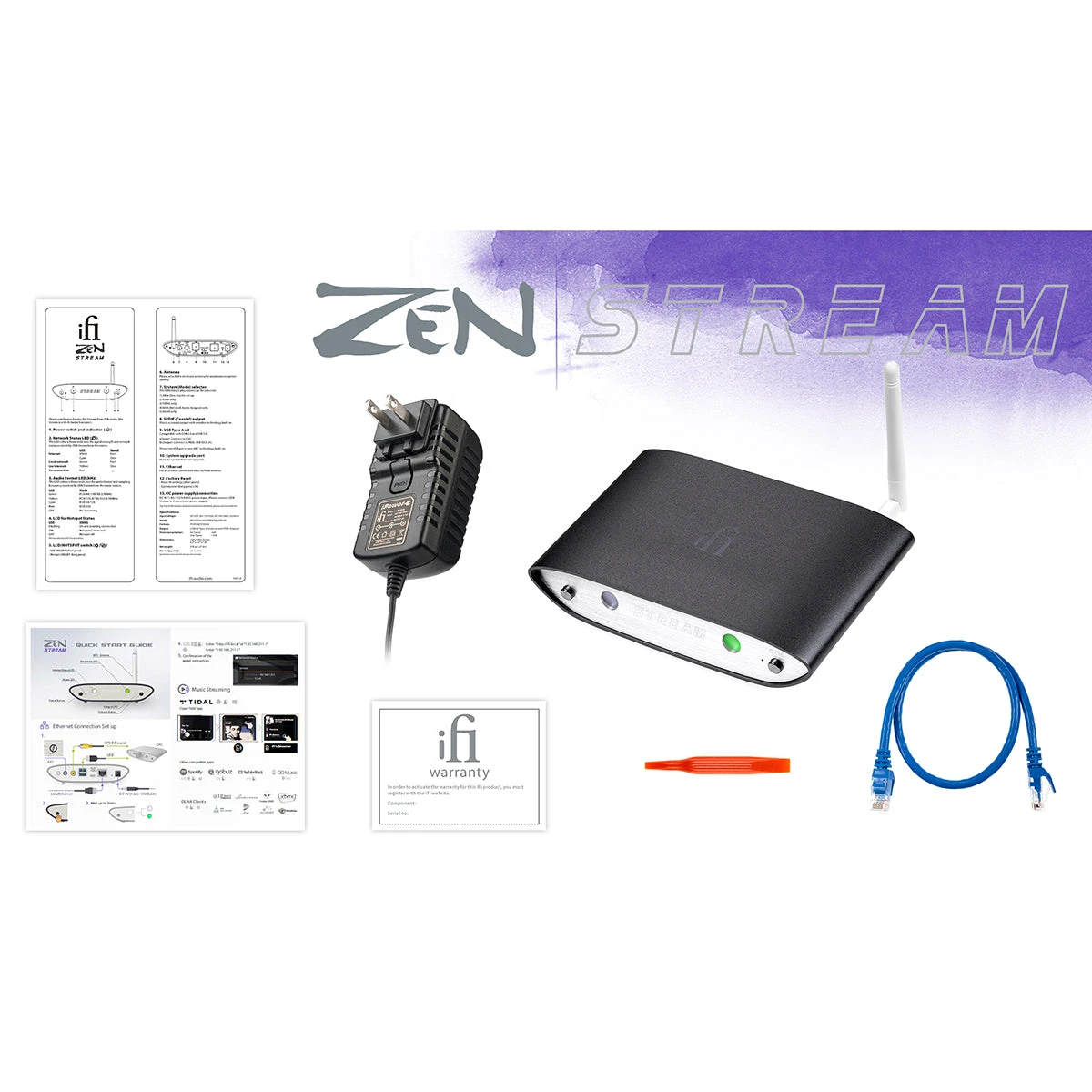 IFi ZEN Stream (Roon Ready) High-resolution Wi-Fi Audio Transport 4 IFi ZEN Stream (Roon Ready) High-resolution Wi-Fi Audio Transport - Image 4