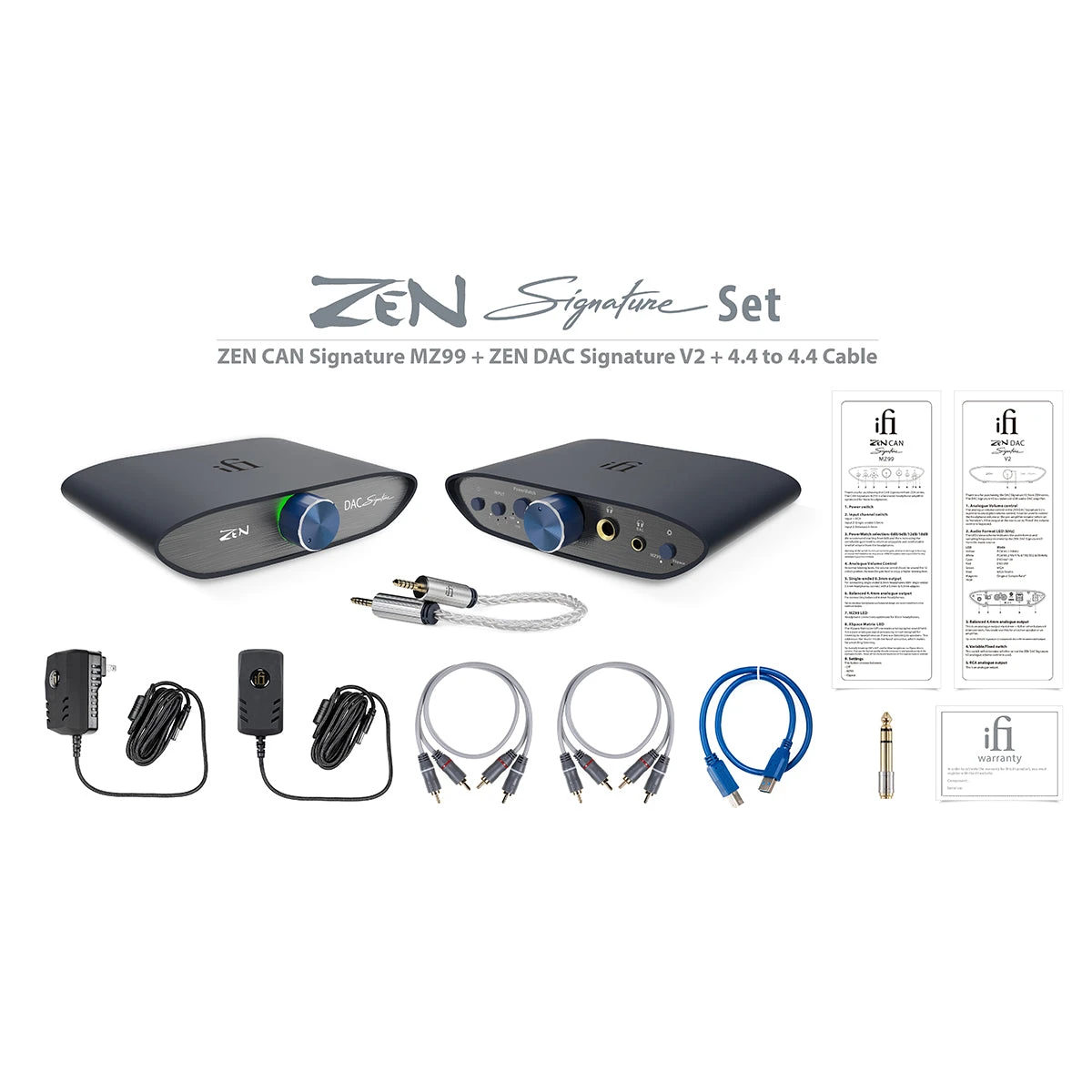 IFi ZEN Signature Set MZ99 (DAC V2 + CAN MZ99 + 4.4mm Cable) 3 IFi ZEN Signature Set MZ99 (DAC V2 + CAN MZ99 + 4.4mm Cable) - Image 3
