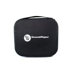 Strauss & Wagner Firm Protective Headphone Zipper Case Compatible With Major Brands