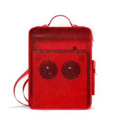 Teenage Engineering OB-4 Mesh Bag -Audio Equipment Shop ccdb705c 7019 4cd6 a175 8f6fa0d96ede red mesh bag front 4096 4096px