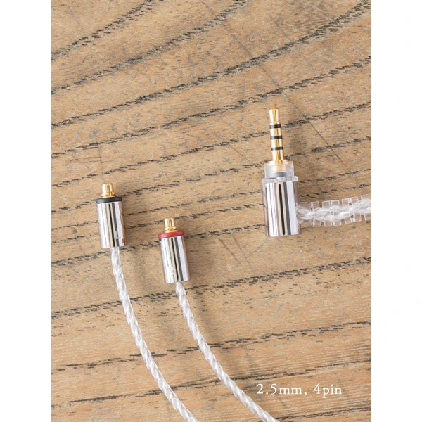 Final Audio C106 Straight MMCX Silver-Coated Cable 2 Final Audio C106 Straight MMCX Silver-Coated Cable - Image 2